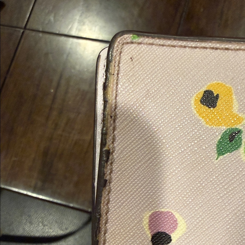 Kate Spade Pink Floral Wallet - Picture 5 of 5